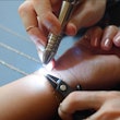 welding bracelet for permanent jewelry