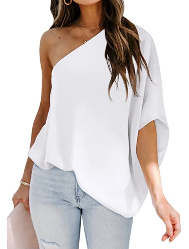 DOROSE One Shoulder Top