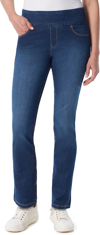 Gloria Vanderbilt Amanda Pull on High Rise Jean