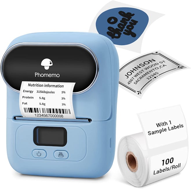 Compatible with pre-cut labels, this Phomemo is one of the best Bluetooth label makers on Amazon.