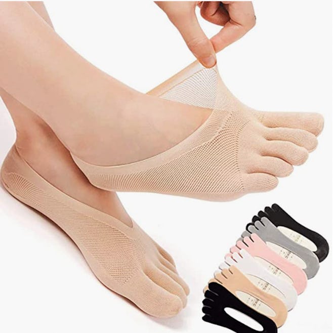vvovvug Orthotoe Compression Socks (6-Pairs)