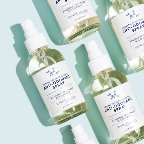 anti odorant glycolic acid deodorant spray