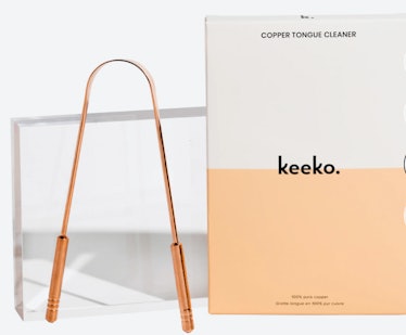 Keeko Premium Copper Tongue Cleaner for oral care