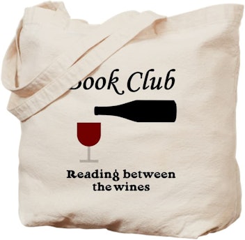 CafePress Book Club Reading Tote