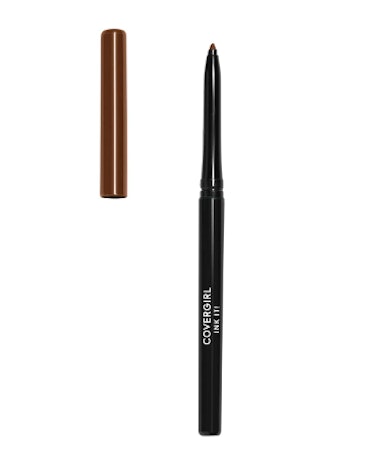 Covergirl Ink It! is a self-sharpening drugstore waterproof eyeliner with a natural finish. 