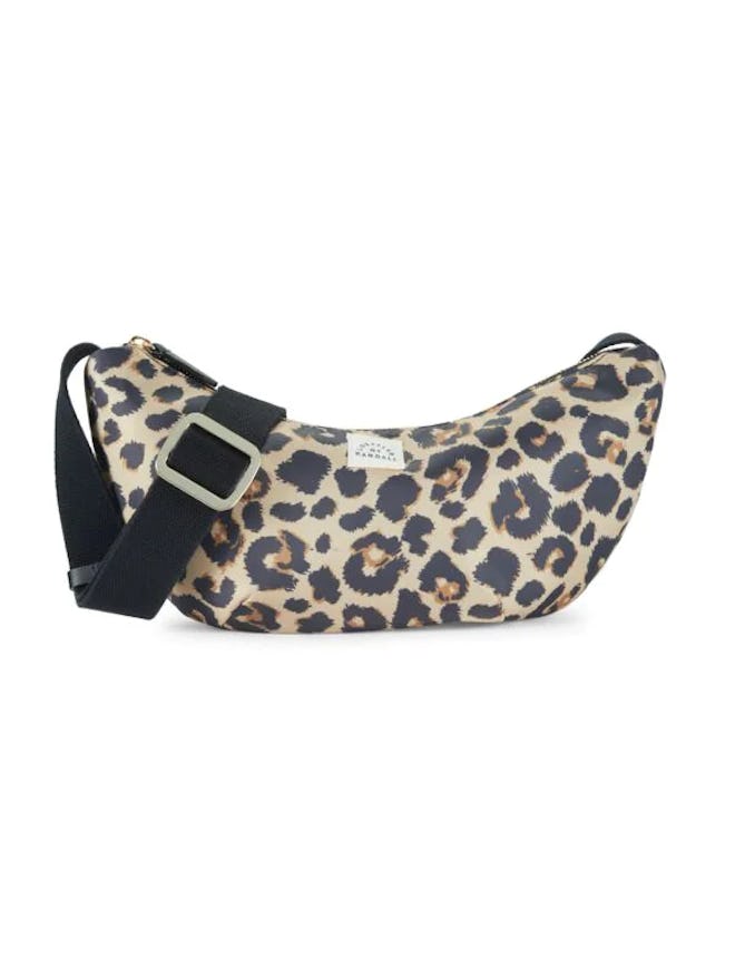 Loeffler Randall Jillian Leopard-Print Sling Bag