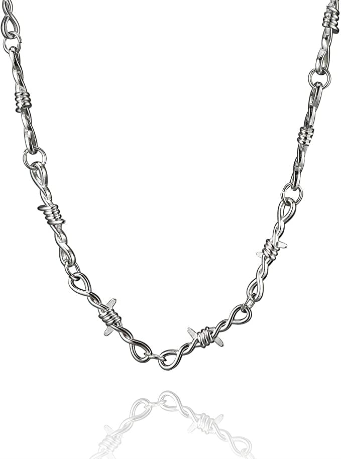 Barbed Wire Necklace
