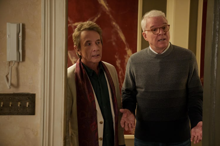Oliver (Martin Short) and Charles (Steve Martin) in Only Murders In The Building Season 2