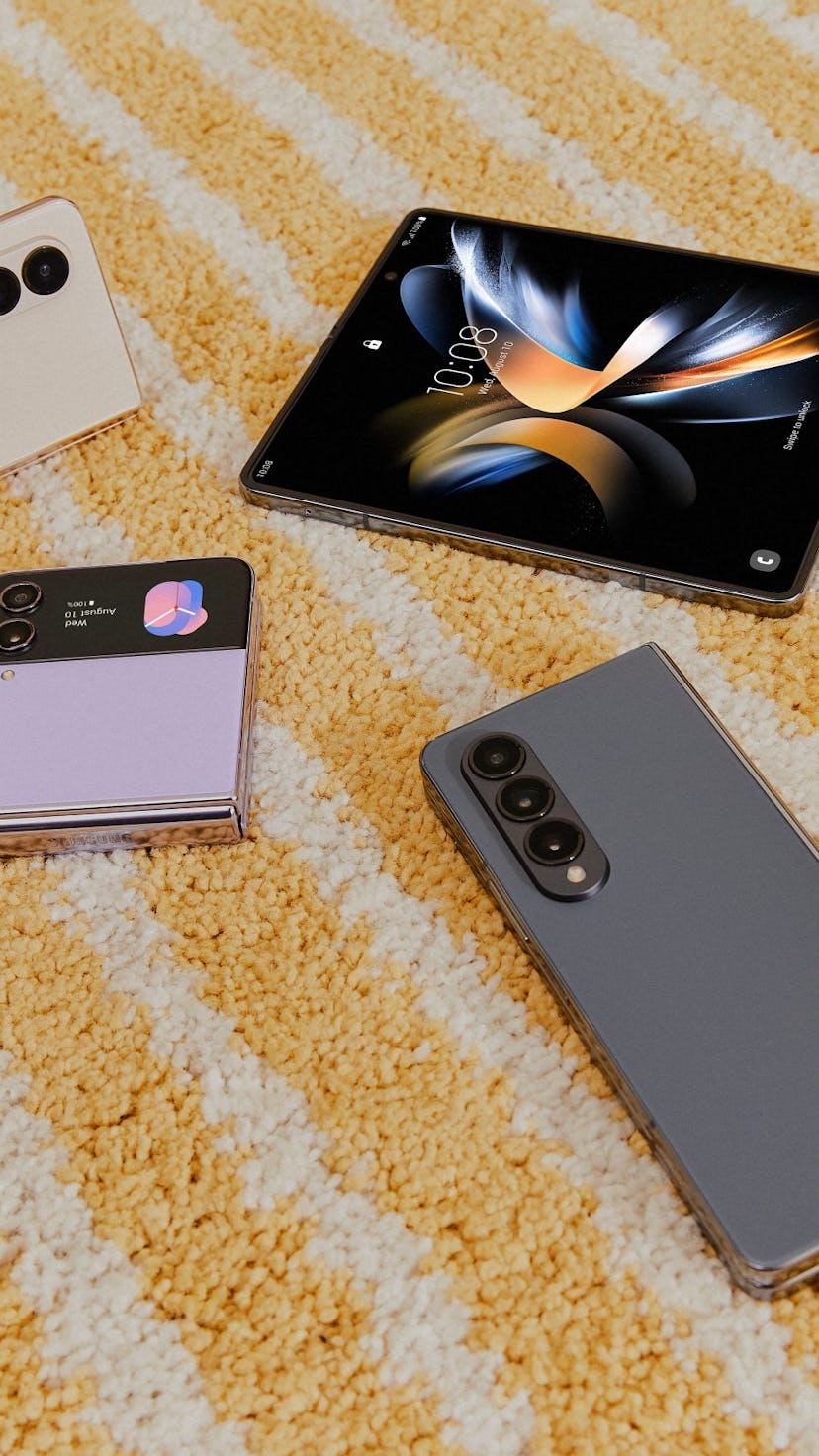 Samsung announced the Galaxy Z Flip4 and the Galaxy Z Fold4