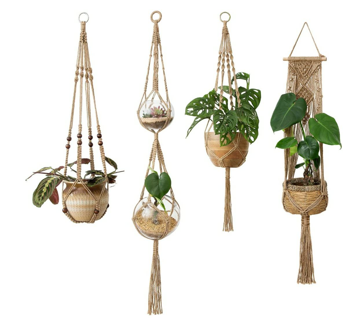Mkono Macrame Plant Hangers