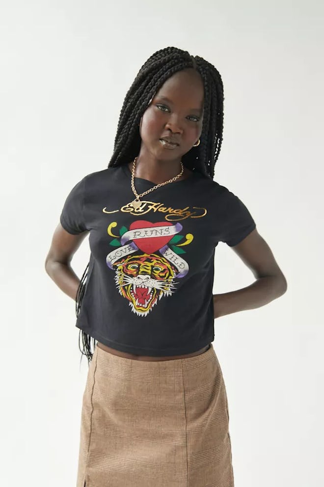 Ed Hardy UO Exclusive Tiger Tee