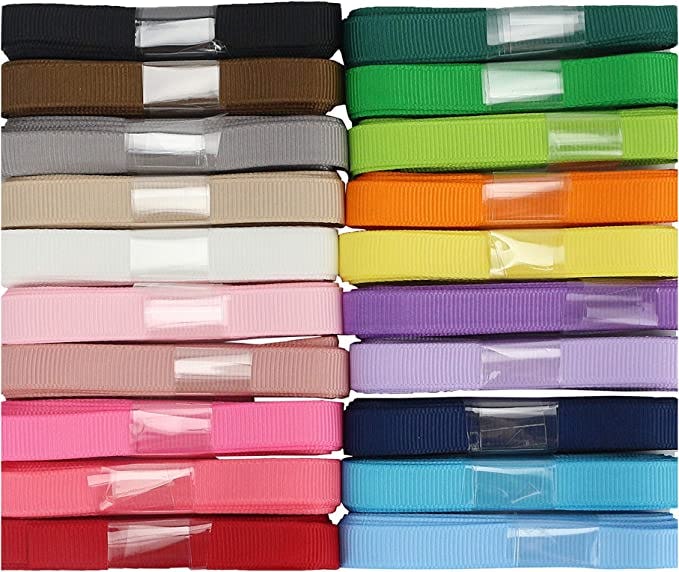 Midi Ribbon Grosgrain Ribbon (20 Pack)