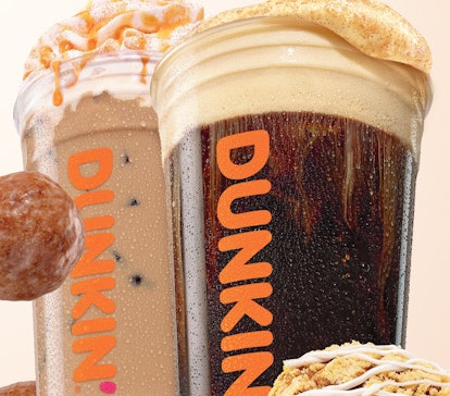 Dunkin's fall 2022 menu includes a new pumpkin coffee and orange refresher.