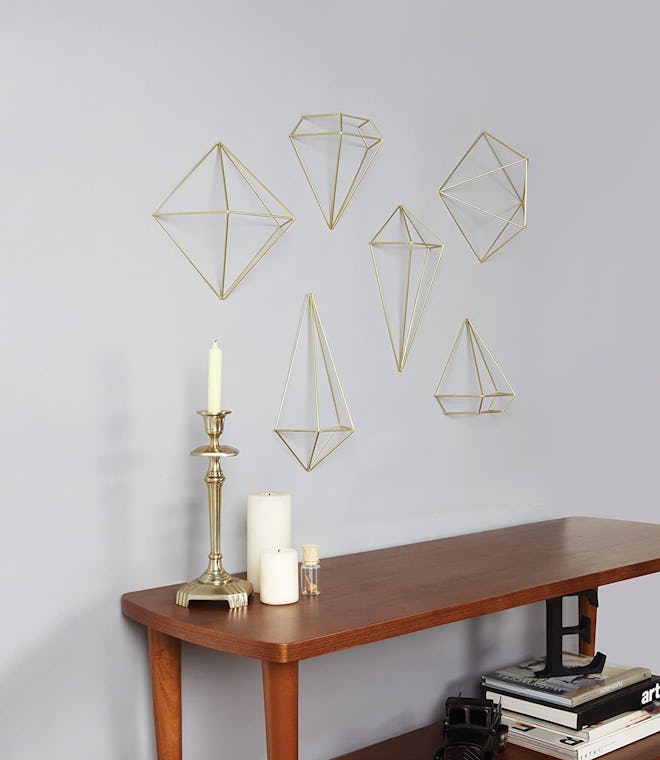 Umbra Prisma Geometric Sculptures (Set of 6)
