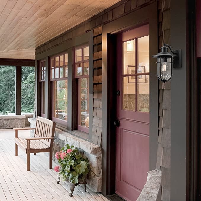 Globe Electric Turner 1-Light Indoor/Outdoor Wall Sconce