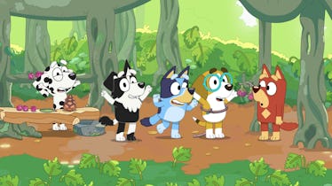 Screengrab of BBC Studio's "Bluey" kid show.