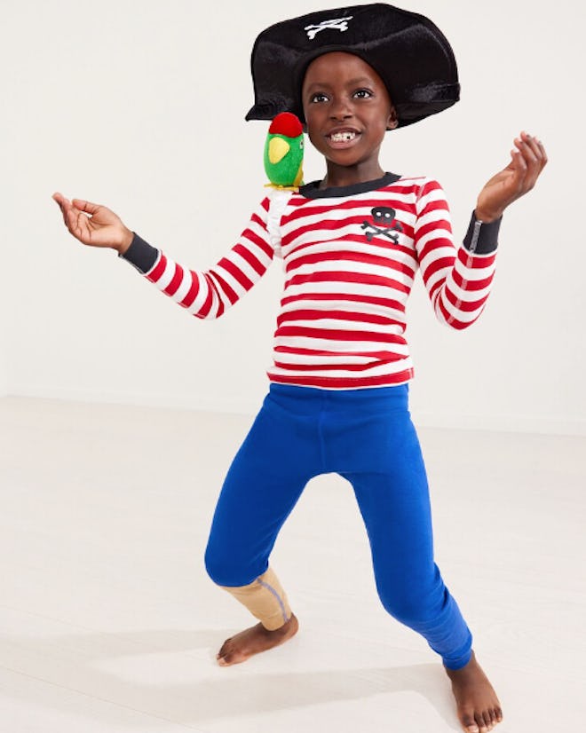 Halloween pajamas that double as a pirate costume are perfect for kids.