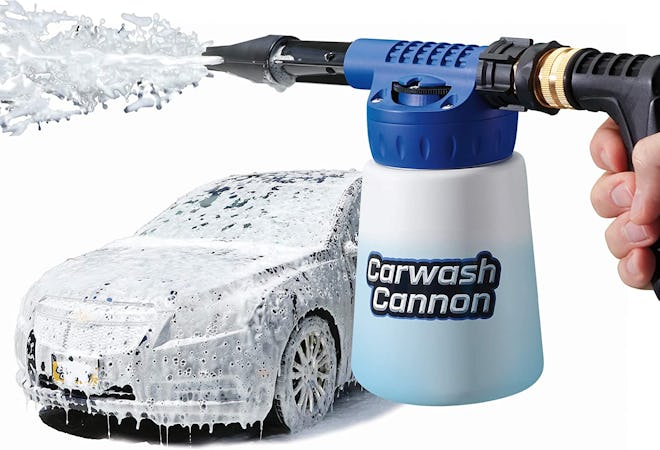 Ontel Car Wash Cannon Foam Blaster Hose Nozzle Spray Gun
