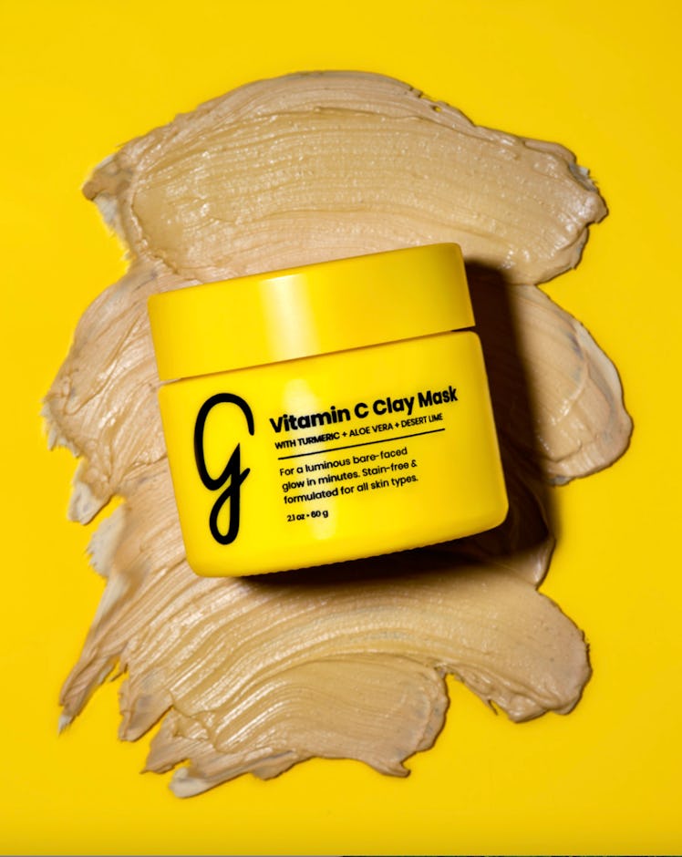 Gleamin Vitamin C Clay Mask is a great treatment for acne-prone, dull, or uneven skin