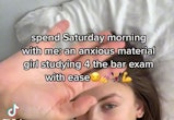 On TikTok, law student Bar exam videos are going viral.