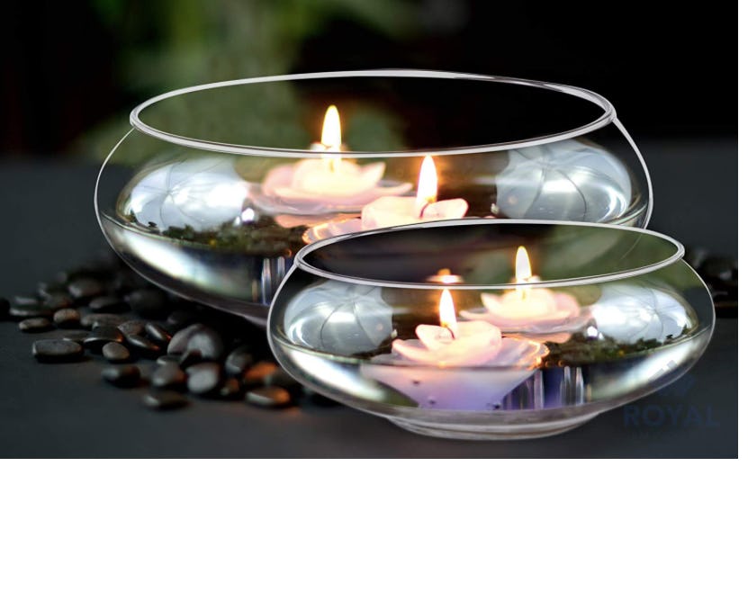 Royal Imports Glass Bowl (Set of 2)