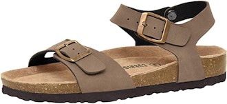 Cushionaire Lauri Cork Footbed Sandal With +Comfort
