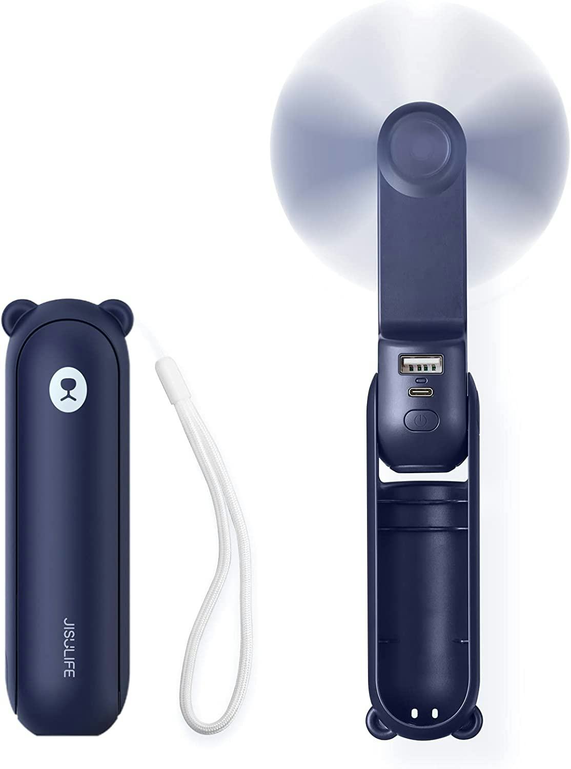 JISULIFE 3-in-1 Handheld Fan
