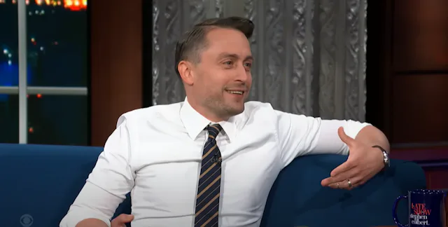 Kieran Culkin admits it's hard to not swear in front of his kids.
