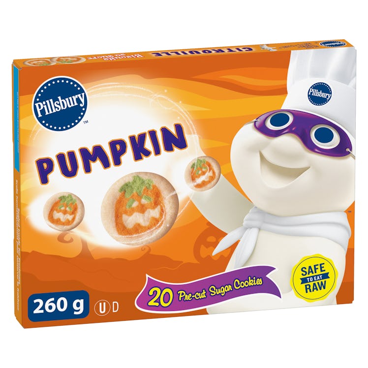 Pillsbury’s Halloween cookies are monster-shaped.