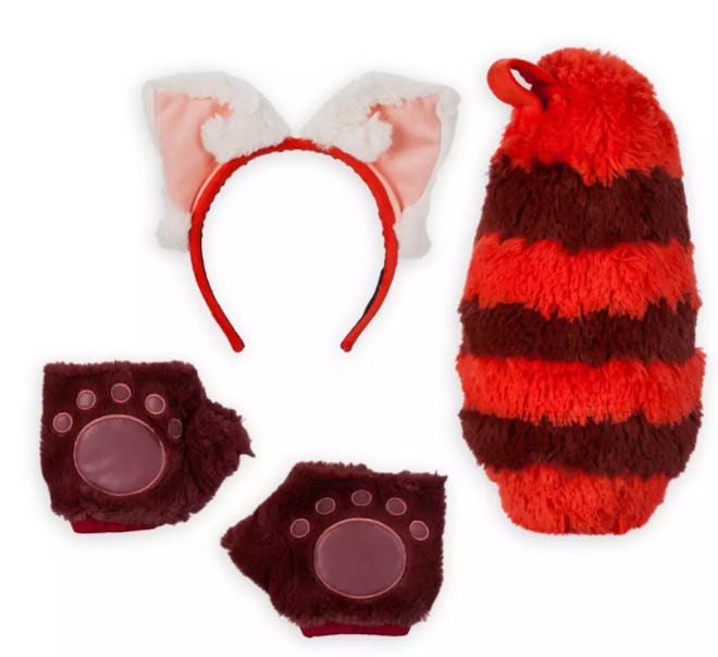 This Turning Red Costume Accessory Set For Adults is a new Disney Halloween Costume for 2022.