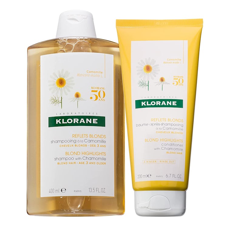 klorane blond highlights shampoo and conditioner is the best shampoo and conditioner set to lighten ...