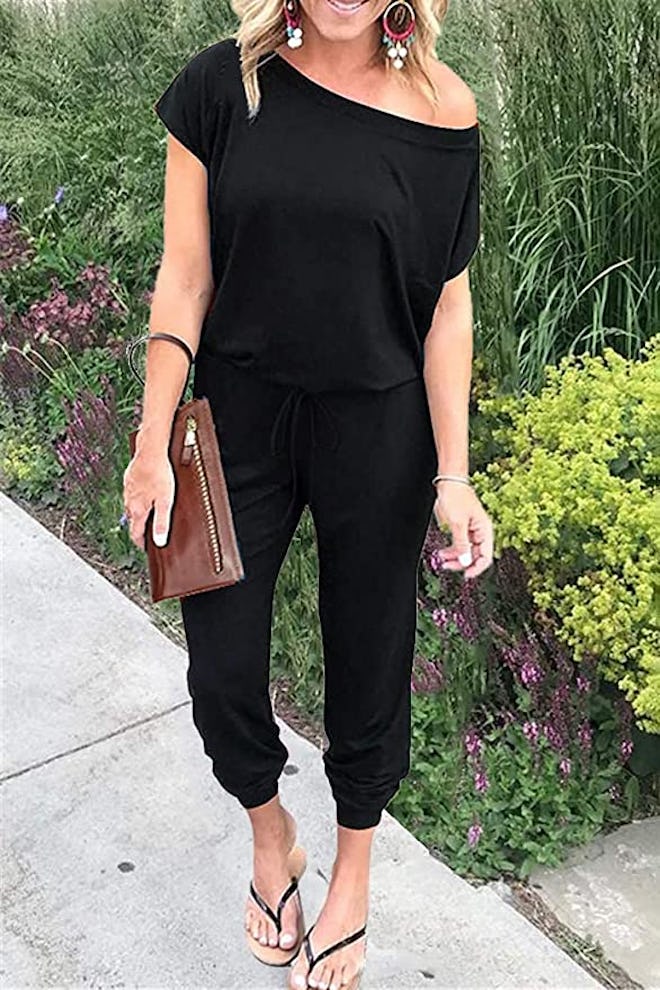 KAY SINN Off-The-Shoulder Jumpsuit