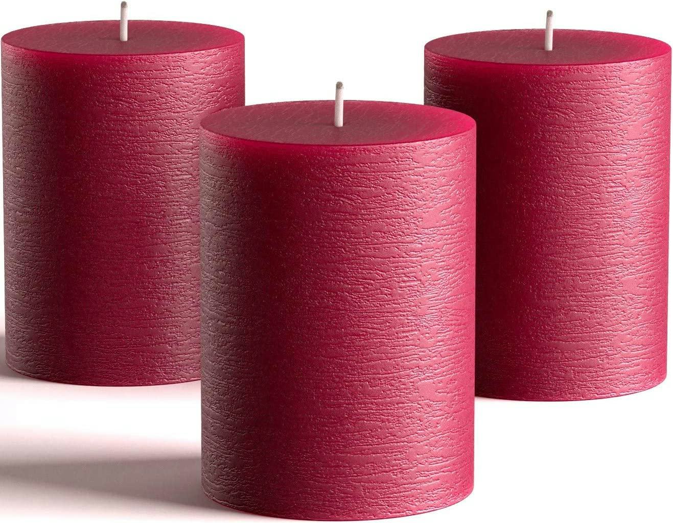 Melt Candle Company Set of 3 Pillar Candles
