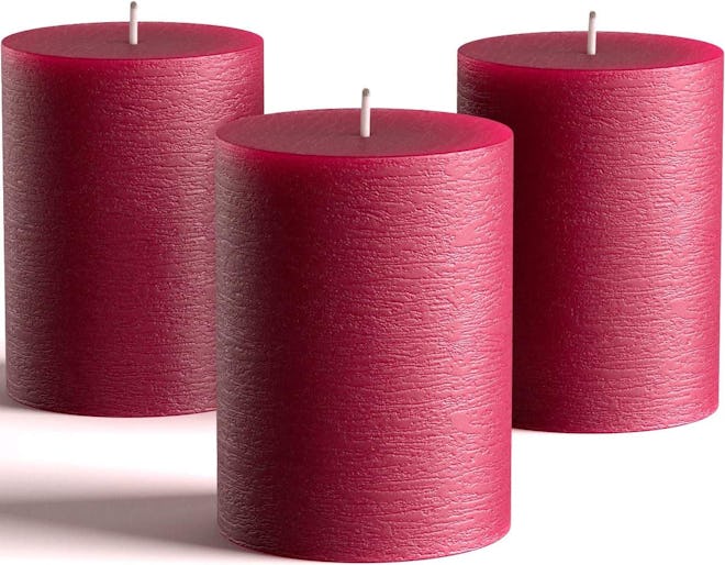 Melt Candle Company Set of 3 Pillar Candles