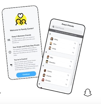 Snapchat Introduces New Parental Controls Called "Family Center"