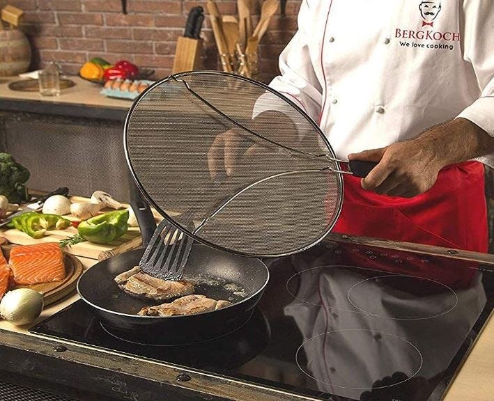 BergKoch Splatter Screen for Frying Pan