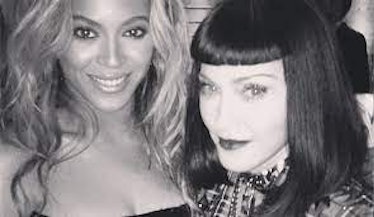 Beyonce and Madonna at the 2013 Met Gala