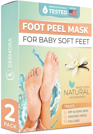DERMORA Foot Peel Mask (2-Pack)
