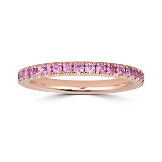 Gemstone Eternity Band