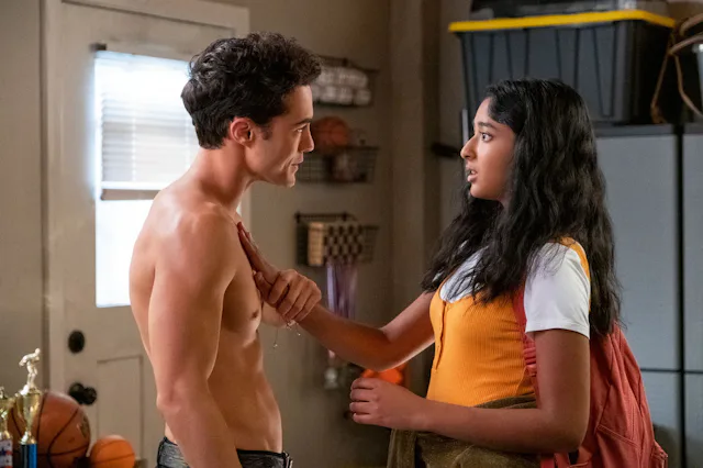 Maitreyi Ramakrishnan plays Devi Vishwakumar in 'Never Have I Ever.'