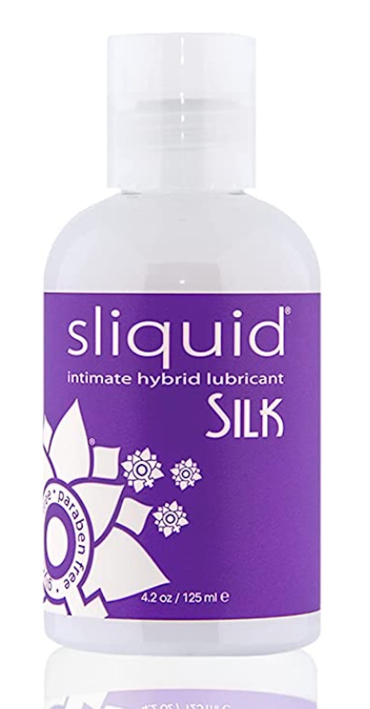 Sliquid Silk Hybrid Lubricant, 4.2 Ounce