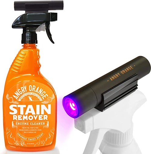 Angry Orange Pet Stain Cleaner and UV Flashlight