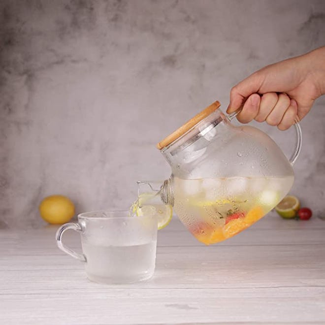 CnGlass Glass Teapot Stovetop