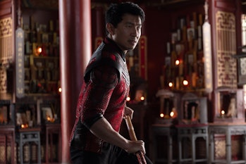 Simu Liu as Shang-Chi in Marvel’s Shang-Chi and the Legend of the Ten Rings