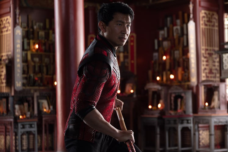 Simu Liu as Shang-Chi in Marvel’s Shang-Chi and the Legend of the Ten Rings