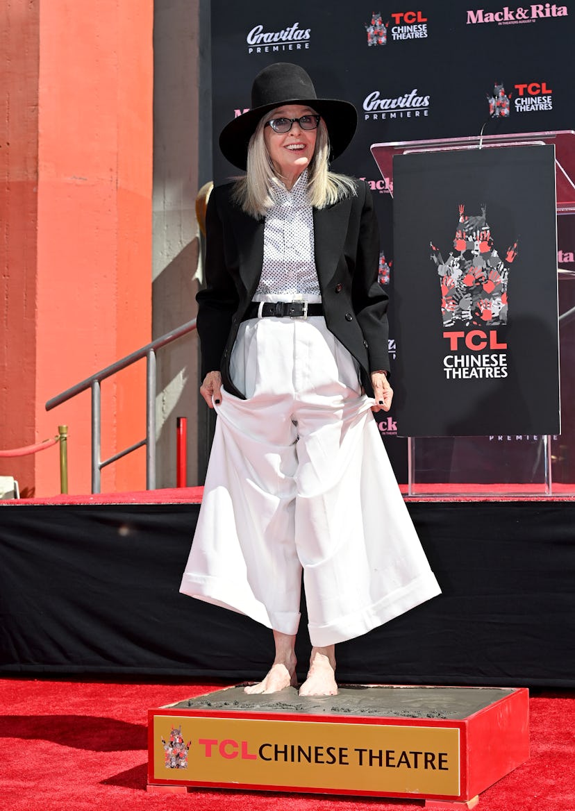 Diane Keaton in Big Big Pants.