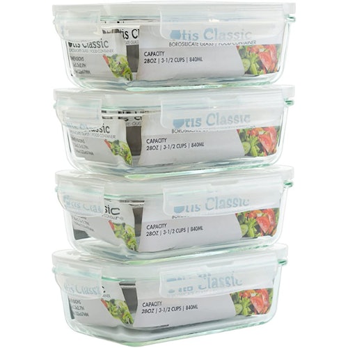 Otis Classic Glass Food Storage Containers (4-Pack)