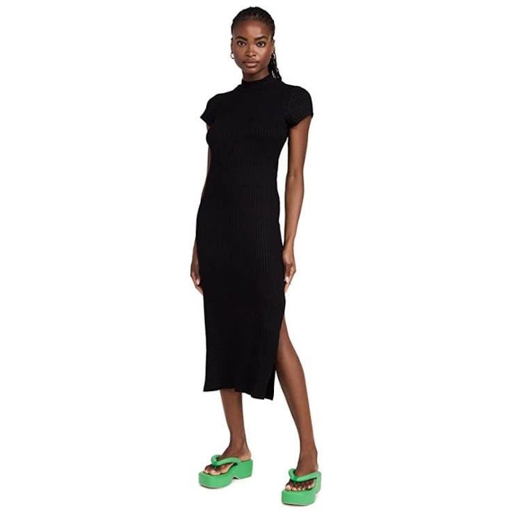 LNA Alois Mock Neck Dress