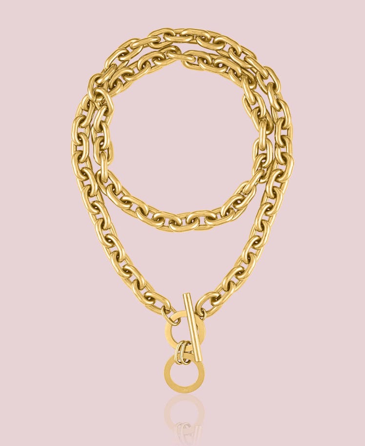 Oma The Label chunky gold chain necklace