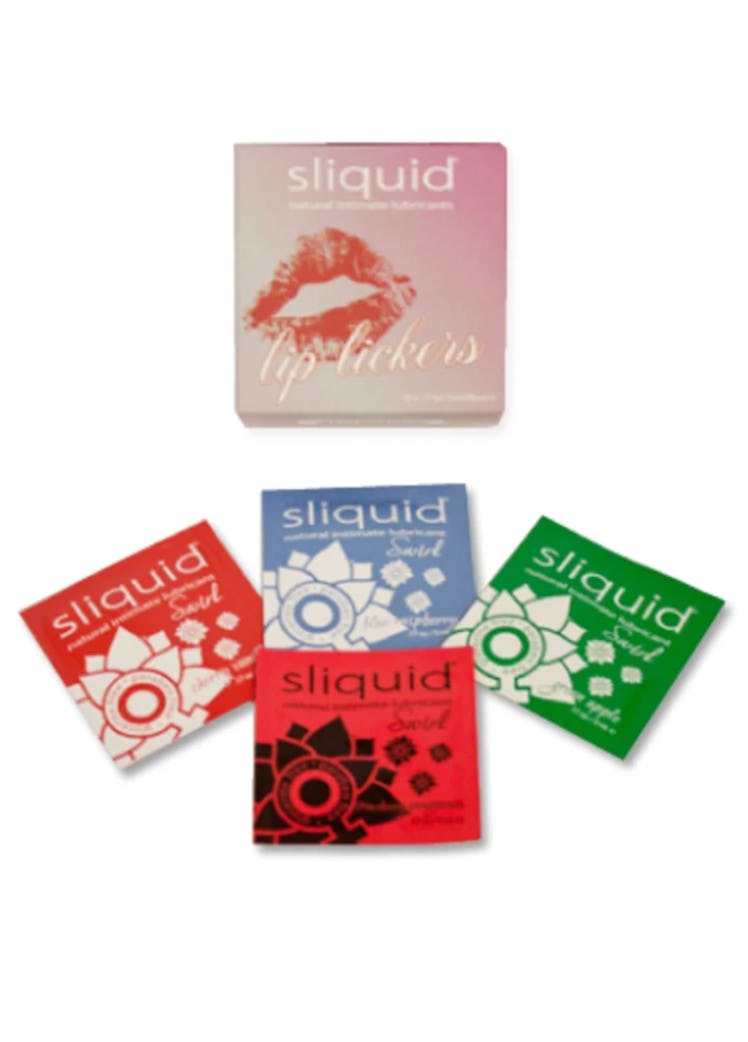 Sliquid Lip Lickers Flavored Lube Cube Pack